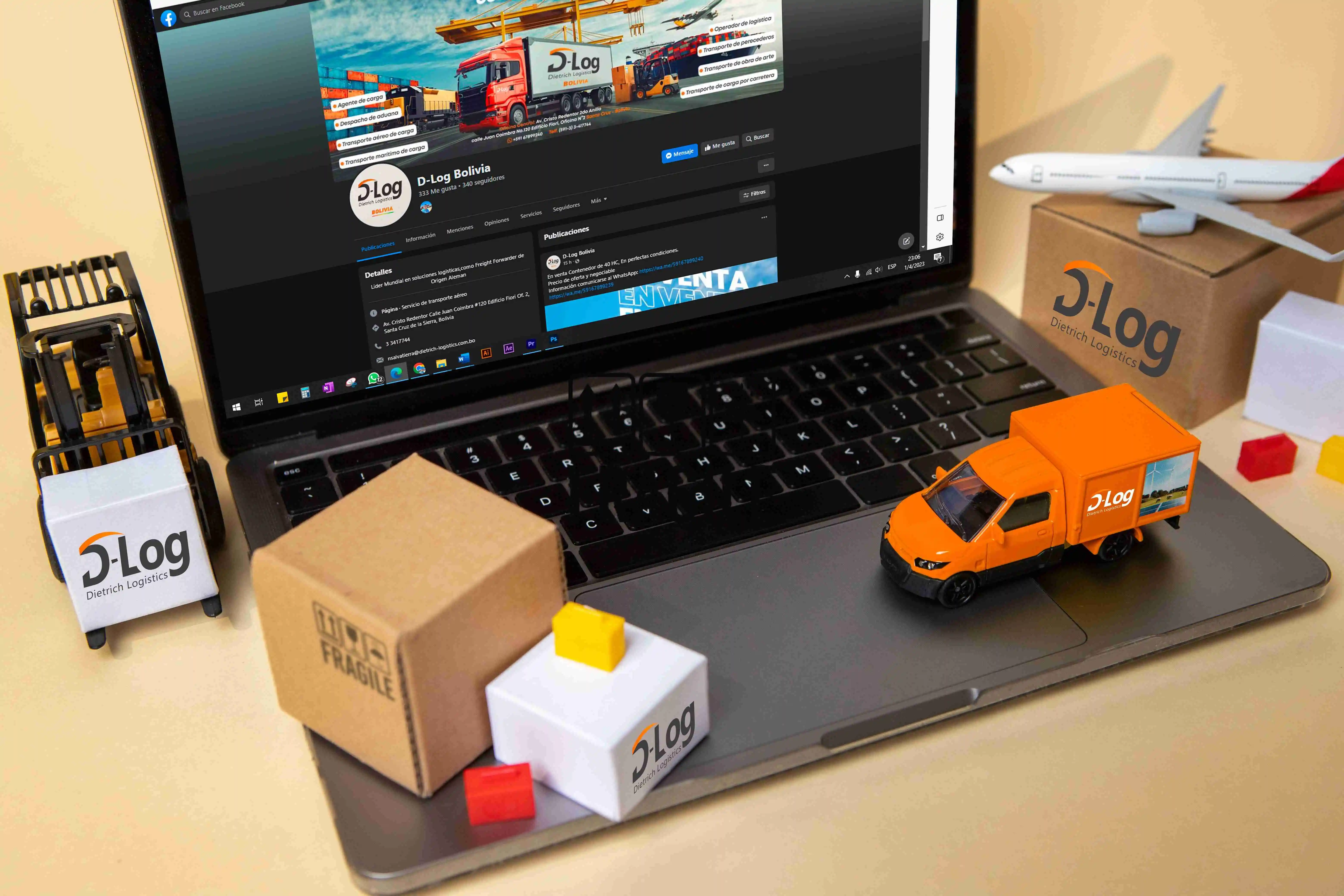 Equipo de Dietrich Logistics en operaciones de comercio exterior