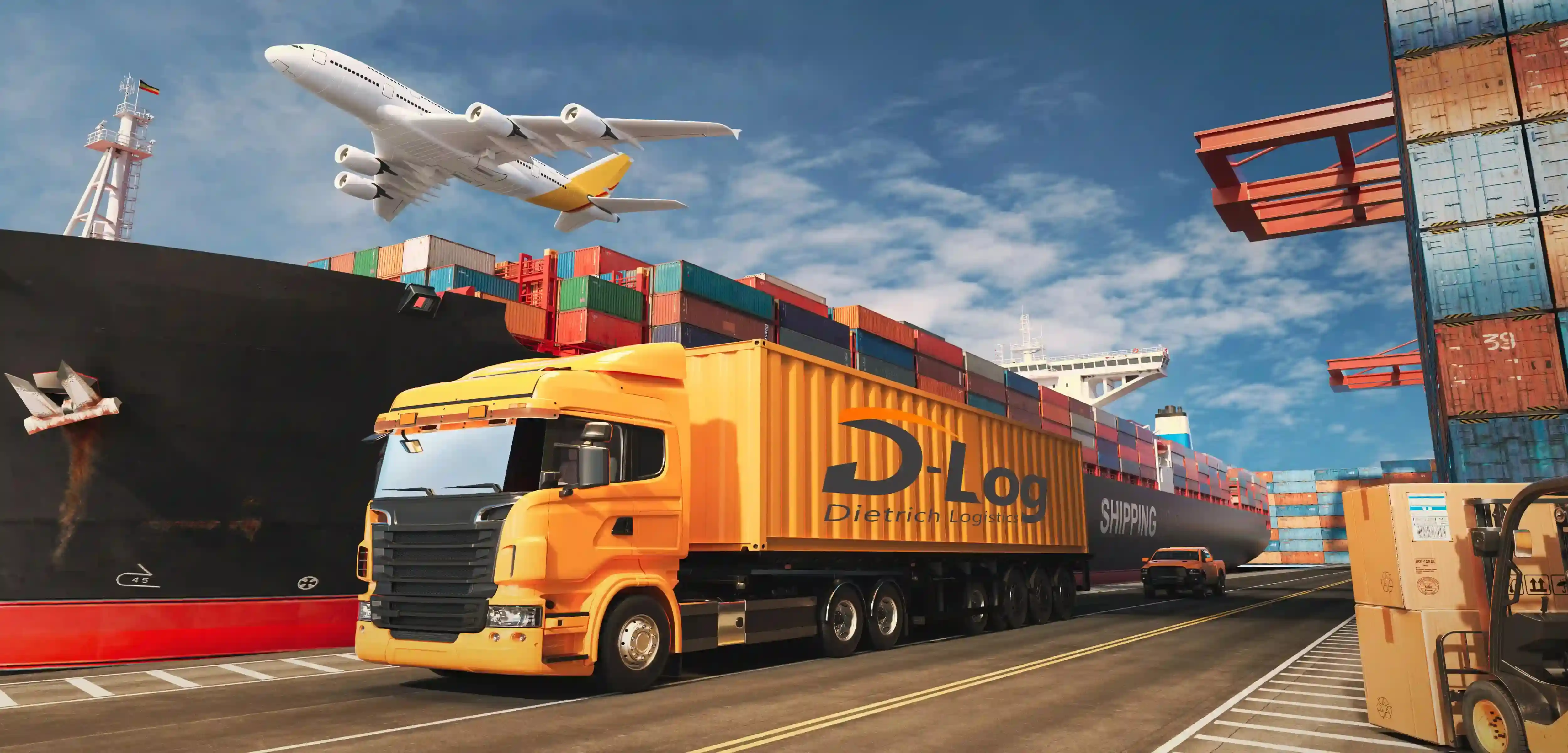 Servicios de logística internacional de Dietrich Logistics